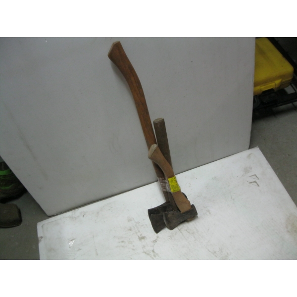 2 HATCHETS & AXE
