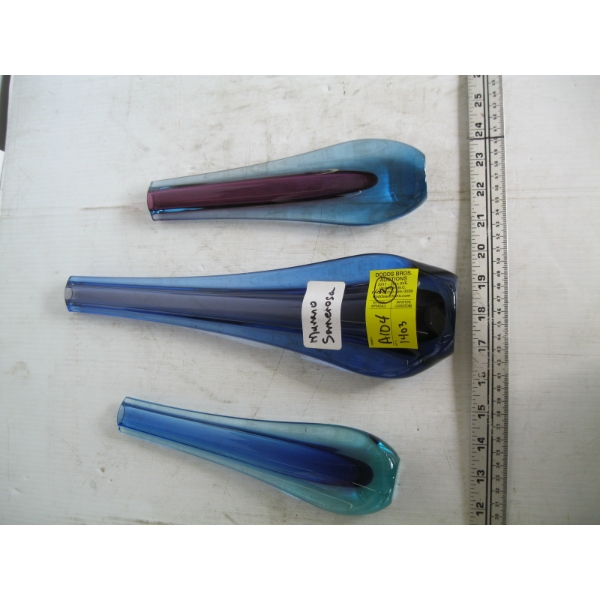 MURANO SAMAROSA 3 VASES