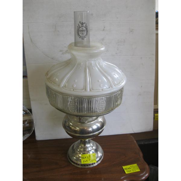 CHROME BASED ALLADIN OIL LANTERN
