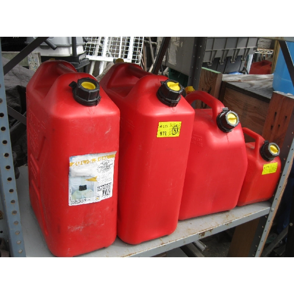 4 FUEL CANS