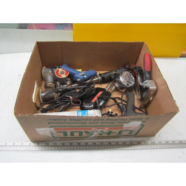 MISC. SOLDERING GUNS, GLUE GUN, ETC.