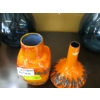 Image 2 : 2 WEST GERMAN FAT LAVA VASES