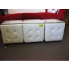 Image 3 : 3 STOOL GLASS STOPPED COFFEE TABLE