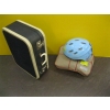 Image 1 : BIKE HELMET, VINTAGE SUITCASE, ETC.