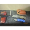Image 2 : 2 BOXES OF MISC. TAPE GUNS, WOODEN PLANE, KNIVES, ETC.