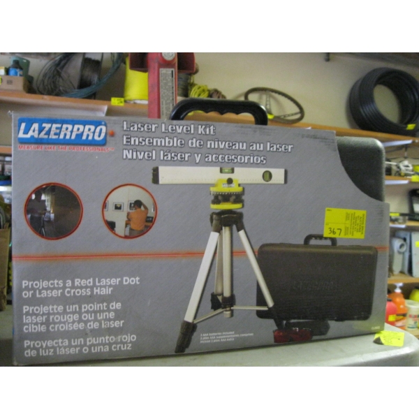 LASER PRO LASER LEVEL KIT W/TRIPOD