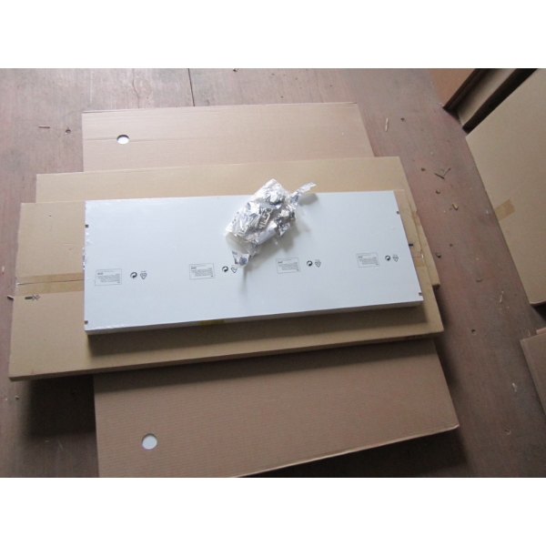 NEW IKEA CABINET 36X14 3/4X40" - COMPLETE W/HINGES, DOORS & SHELVES