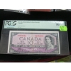 Image 4 : 1954 CDN TEN DOLLAR DEVIL’S FACE PORTRAIT BILL