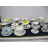 Image 2 : CHINA TEACUPS/SAUCERS