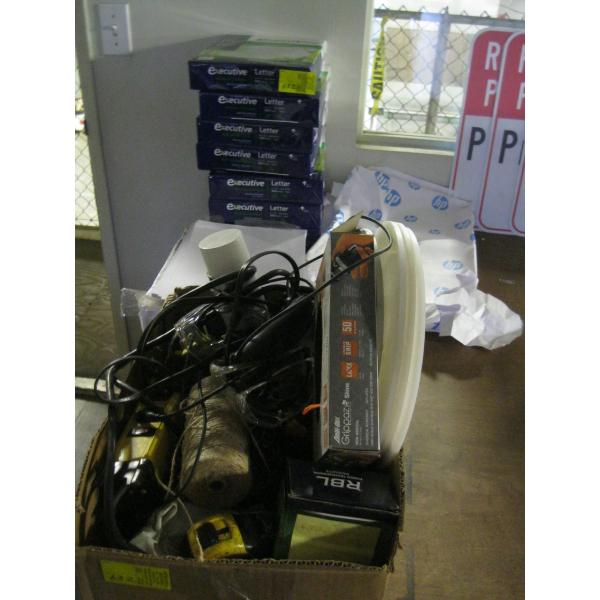 ASST. OFFICE ITEMS - PAPER, ETC.