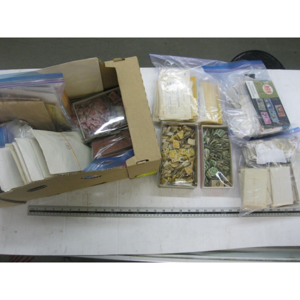 LG. LOT OF ASST. STAMPS