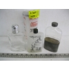 Image 1 : 3 GLASS FLASKS & A SHAKER