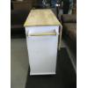 Image 4 : ROLLING DROPLEAF KITCHEN ISLAND W/DRAWERS