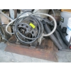 Image 3 : PISTON DRIVEN VAC PUMP & CENTURY LG. 1HP VINTAGE ELECTRIC MOTOR W/WOODEN DRIVE WHEEL