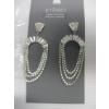 Image 5 : 2 PAIR OF CUBIC ZIRCON EARRINGS