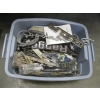 Image 6 : BIN OF ASST. EMBLEMS, LIGHTBULBS, CENTER CAPS, ETC.