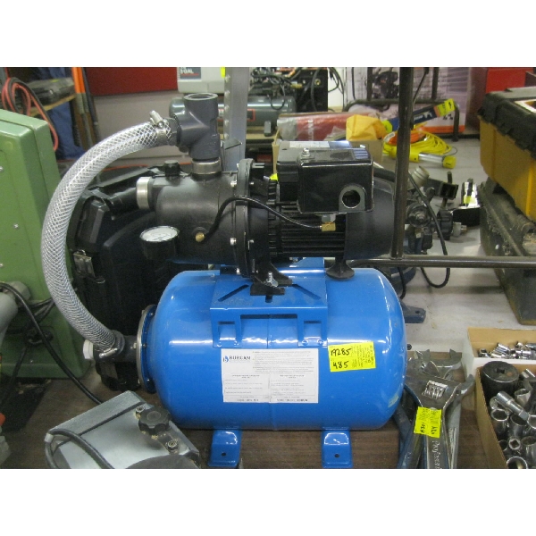 NEW BIRKAM PUMP W/PRESSURE TANK