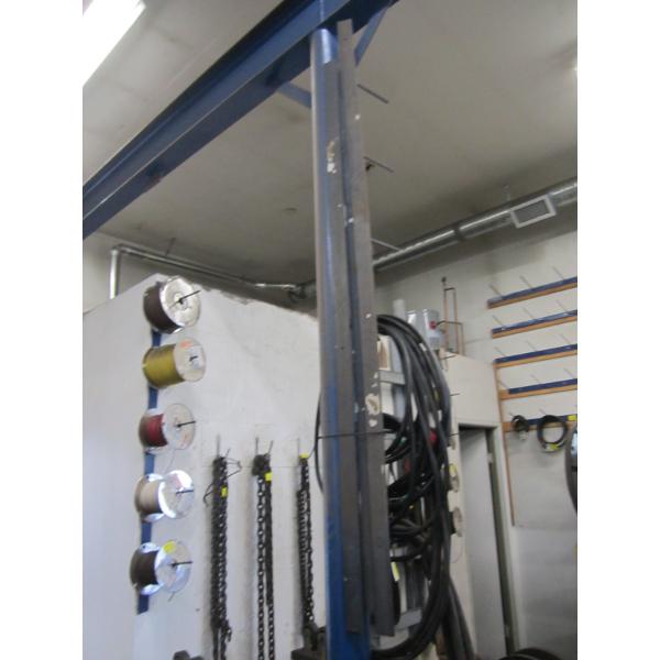 3 METAL WALL MOUNT RACKS W/SPIKES