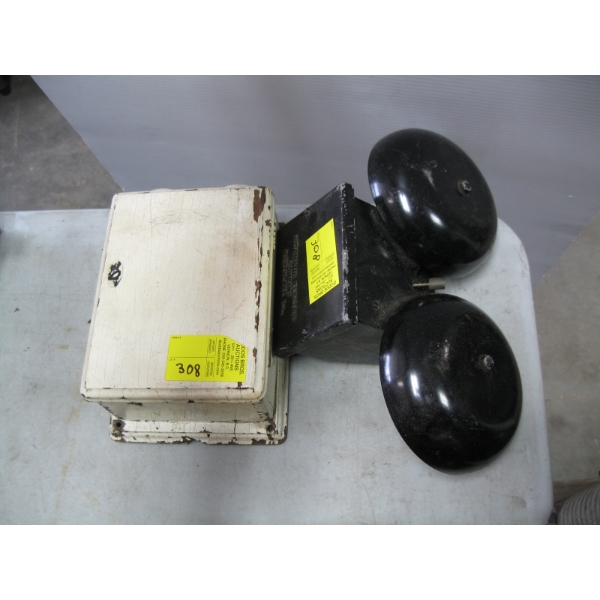 2 VINTAGE TELEPHONE BELLS