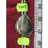 Image 2 : NAVAJO STERLING BOLO TIE W/DARK STONE