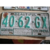Image 2 : PAIR OF BC LICENCE PLATES