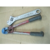Image 1 : PAIR OF BOLT CUTTERS & A 15" CRESCENT WRENCH