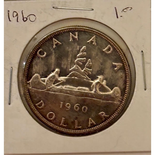 1960 $1 CDN COIN