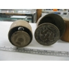 Image 2 : 4 ROUND WOODEN BUTTER PRESSES