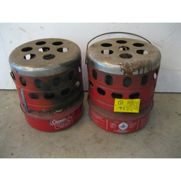 2 COLEMAN CATALYTIC HEATERS