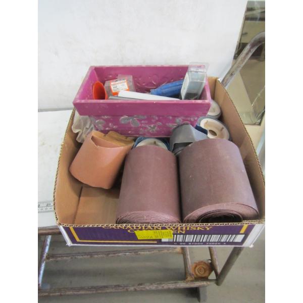 MISC. SANDPAPER, SANDING BELTS, ETC.