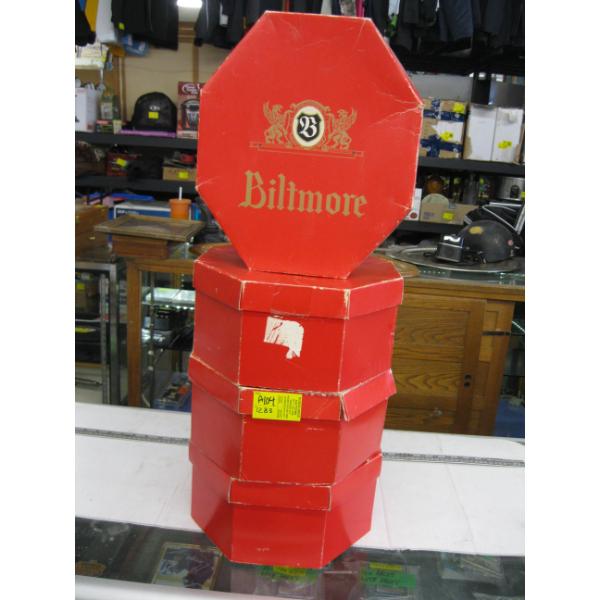 4 BILTMORE HATBOXES