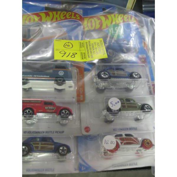 10 NEW HOTWHEELS CARS