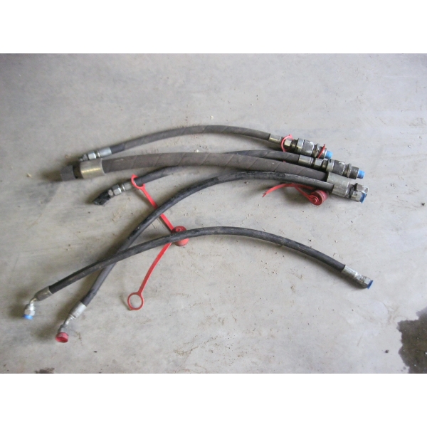 LOT OF ASST'D HYDRAULIC HOSES, FITTINGS, ETC.
