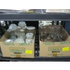 Image 1 : 2 BOXES OF GLASSWARE & CANNISTERS 