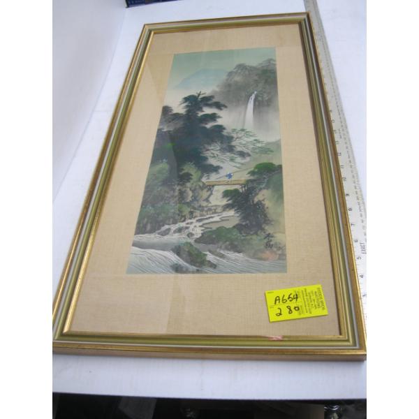 FRAMED ASIAN PRINT