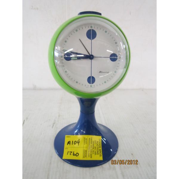 GREEN BLESSING VINTAGE MCM CLOCK