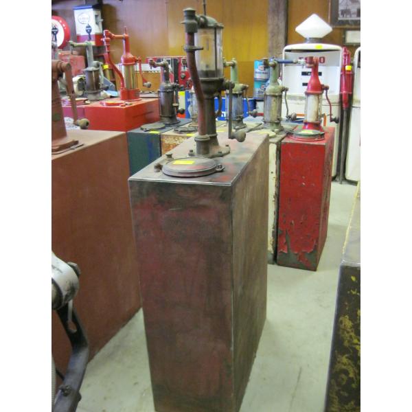 VISIBLE GLASS BOWL OIL PUMP & TANK
