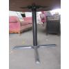 Image 3 : 42" WOOD TABLE W/METAL BASE