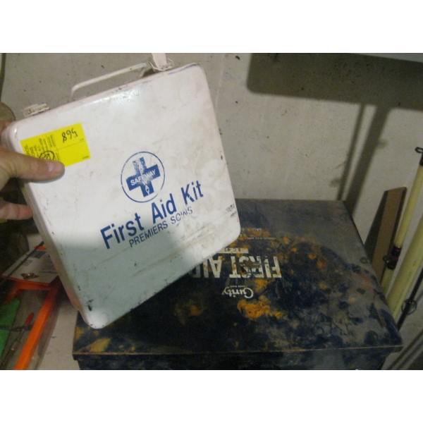 2 FIRST AID KITS