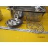 Image 3 : LG. STAINLESS ROASTING PAN & MISC. PANS