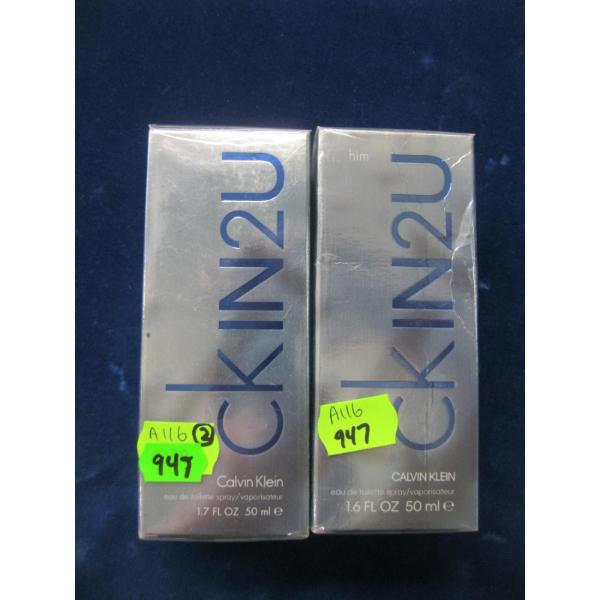 2 CALVIN KLEIN CKIN2U COLOGNE