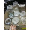 Image 3 : 2 BOXES OF GLASSWARE & CANNISTERS 