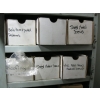 Image 3 : LG. LOT OF ASST. PART BOXES, SCREWS, RIVETS, ETC.