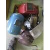 Image 1 : ASST. WELDING HELMETS, KNEE PADS, TROUBLE LIGHT, ETC.