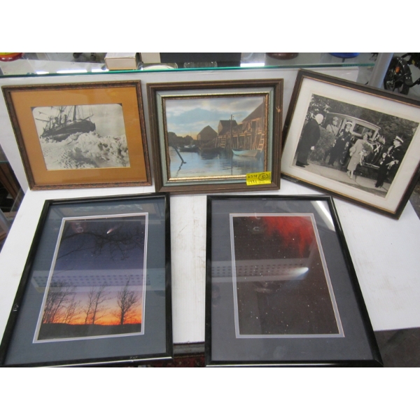 LOT OF ASST. FRAMED PICTURES