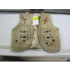 Image 1 : NATIVE AMERICAN CREE CHILDs VEST - EMBROIDERED