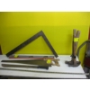 Image 1 : BUNDLE OF HAMMERS, LEVEL & SAW, ETC.