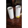 Image 1 : 2 OP ART GERMAN WHITE MCM VASES