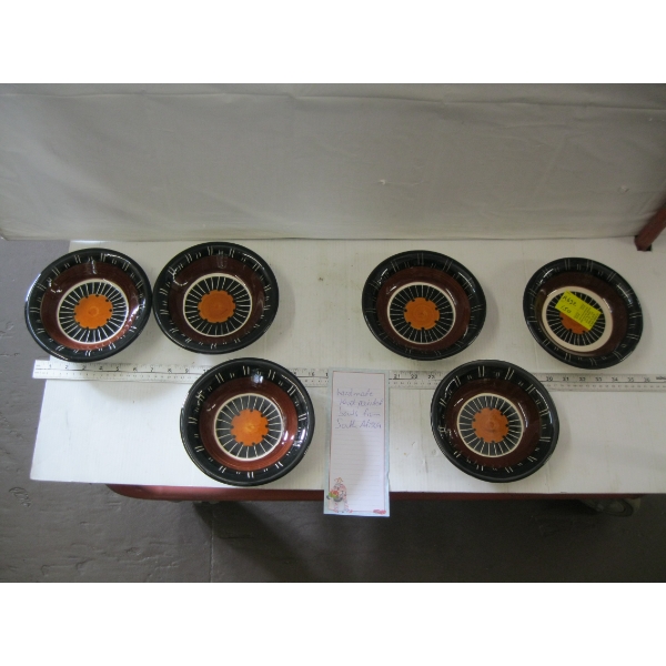 HAND PAINTED BOWLS FROM SOUTH AFRICA