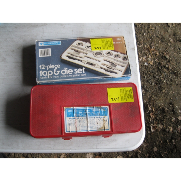 2 TAP & DIE SETS